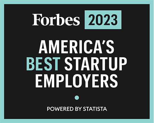 Badge - Forbes 2023 America's Best Startup Employers