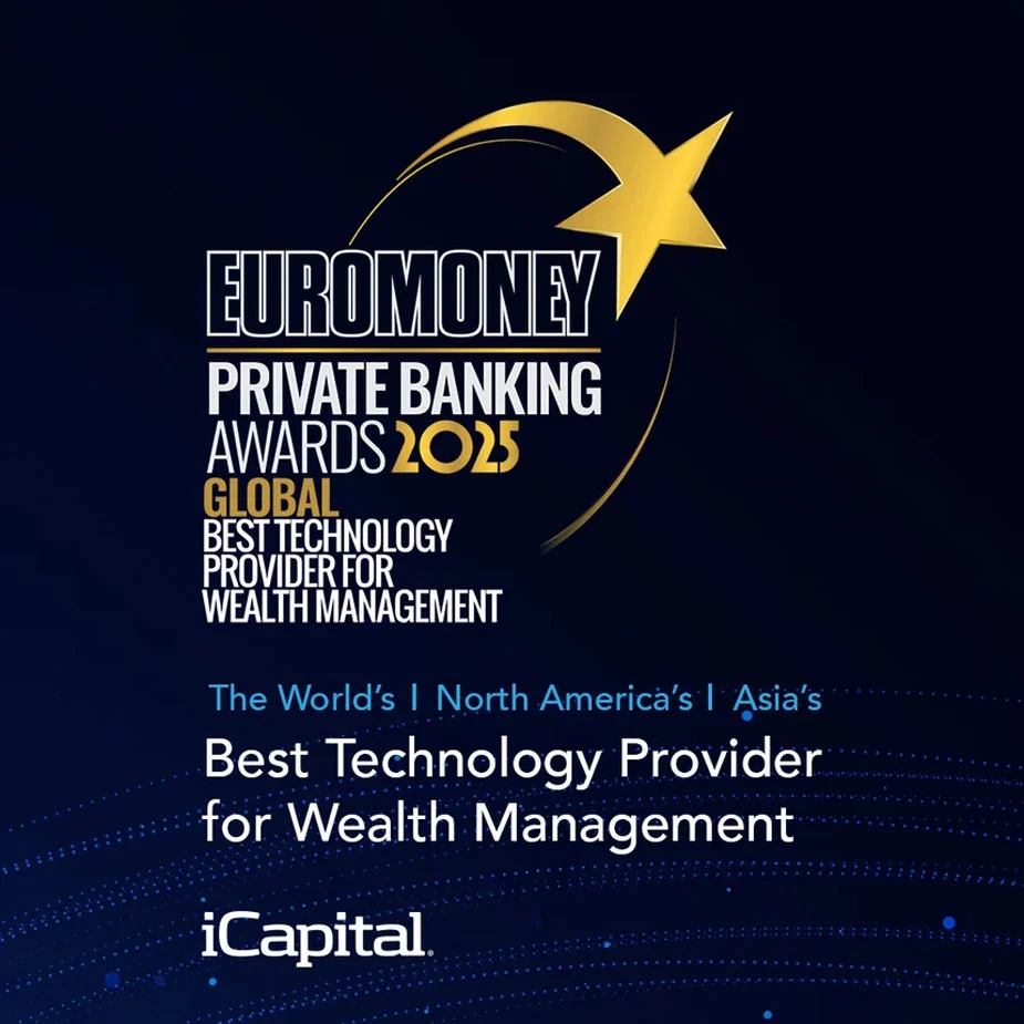 Euromoney names iCapital as The World’s Best Technology Provider for Wealth Management