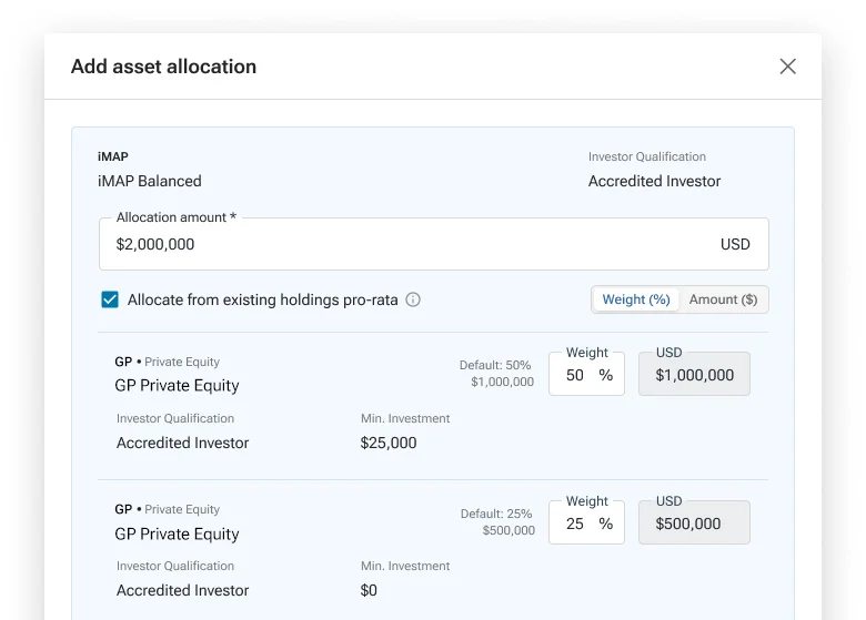 Model Allocations in Architect