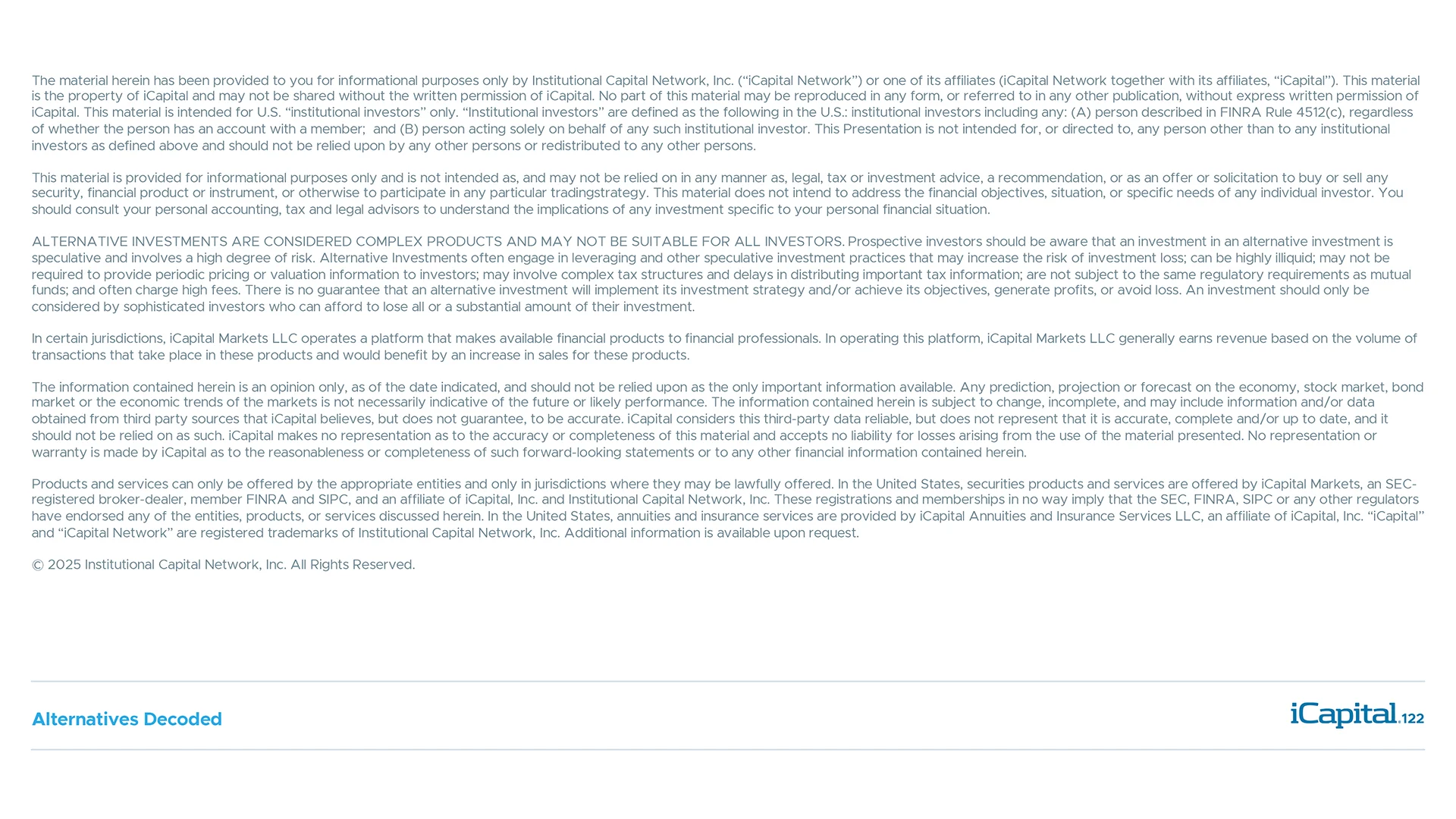 Important Information