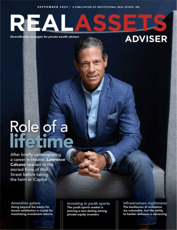 real assets adviser sep 2024 cover